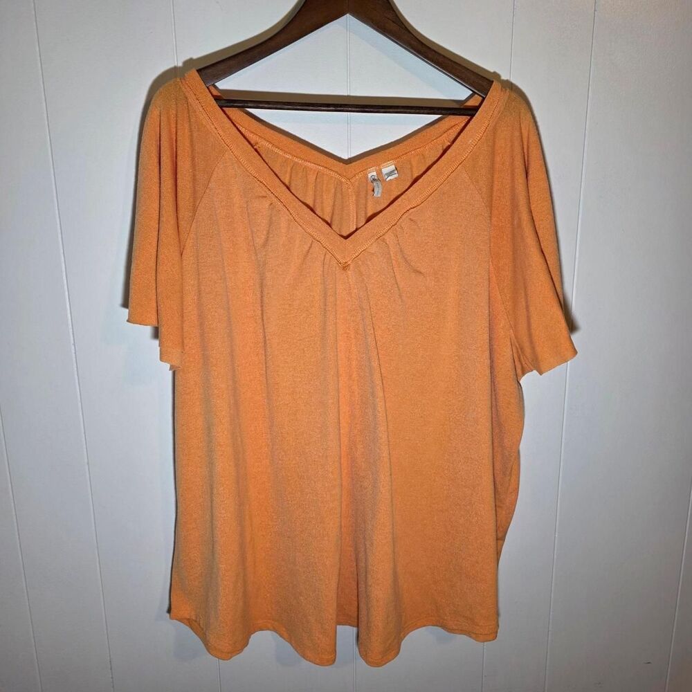 Cato Women's Orange Blouse/Sweater